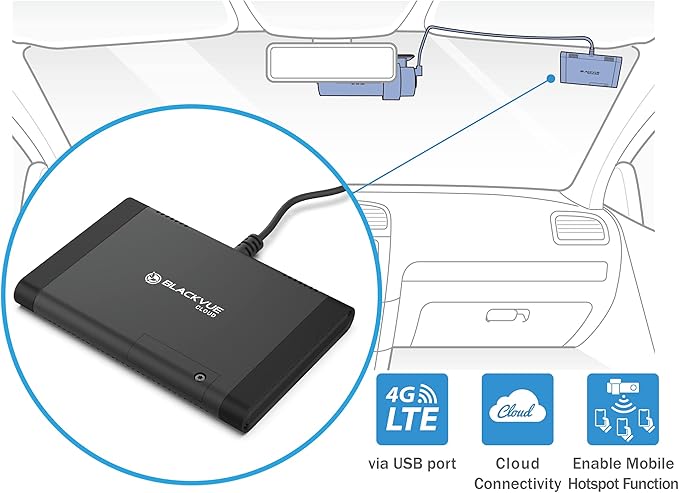 BlackVue CM100G LTE External 4G LTE Module